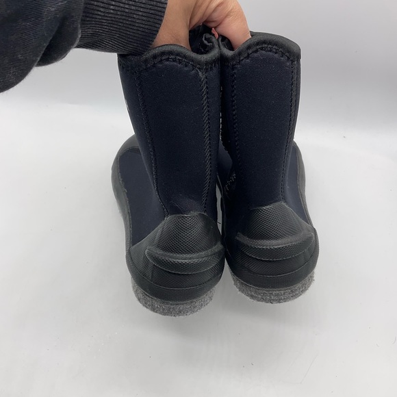 Men’s XS Scuba 3mm Deluxe Zipper Boots Size 11 Felt Bottom - Picture 7 of 7